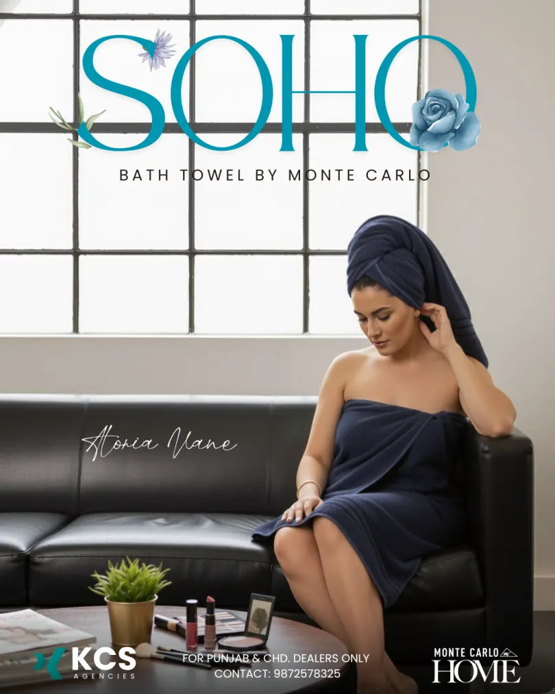 Monte Carlo Soho bath towel campaign by KCS Agencies